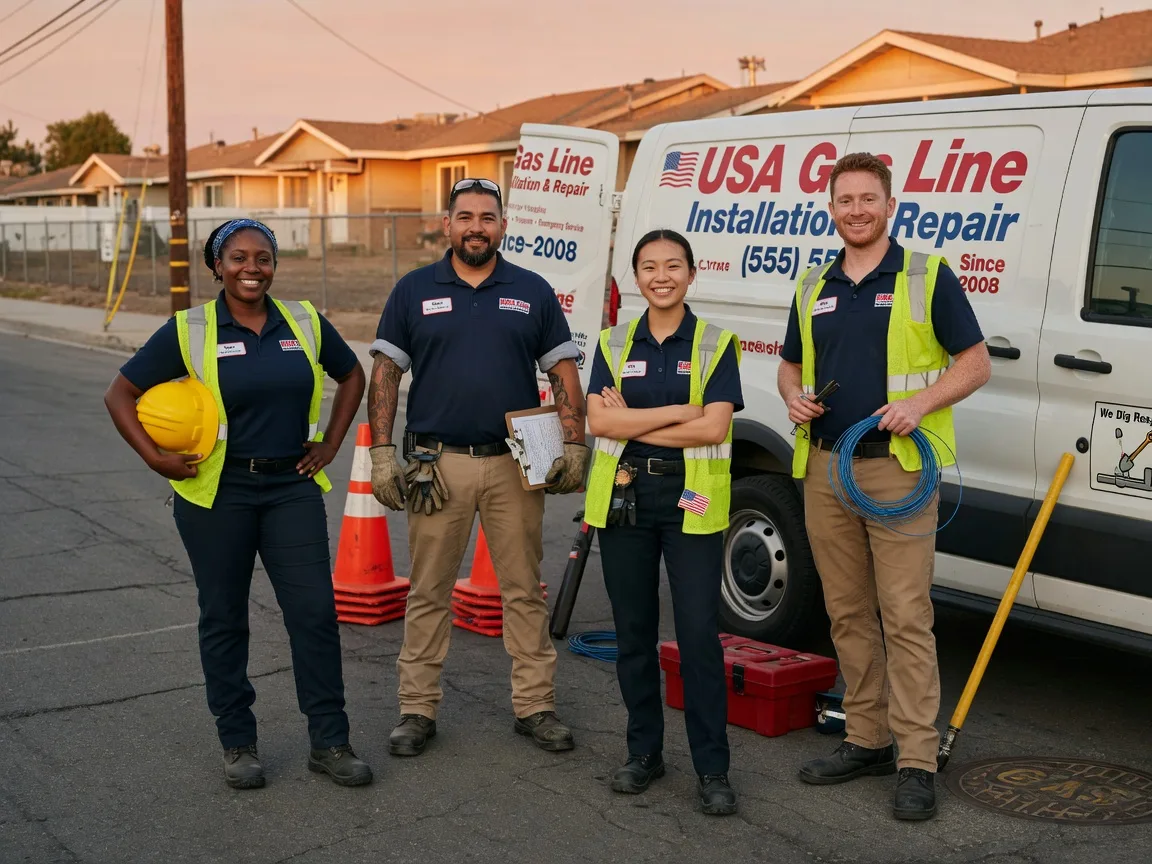 Gas Line Installation company in Los Indios, TX